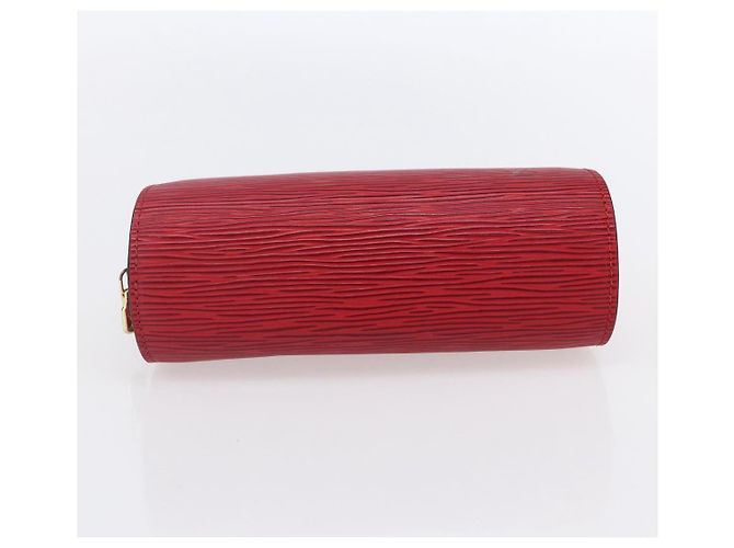 LOUIS VUITTON Pouch Epi Dauphine PM Rosso Castigliano M48447 LV Auth BA8366 - vista 6