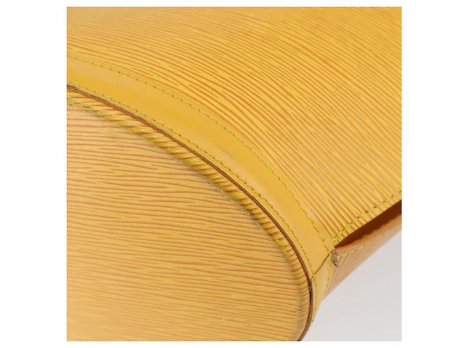 LOUIS VUITTON Borsa a Spalla Epi Saint Jacques Gialla M52269 Auth 154496 Giallo - vista 15