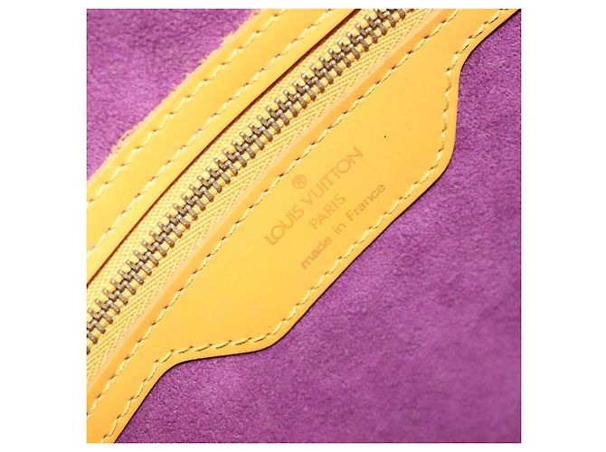 LOUIS VUITTON Borsa a Spalla Epi Saint Jacques Gialla M52269 Auth 154496 Giallo - vista 17