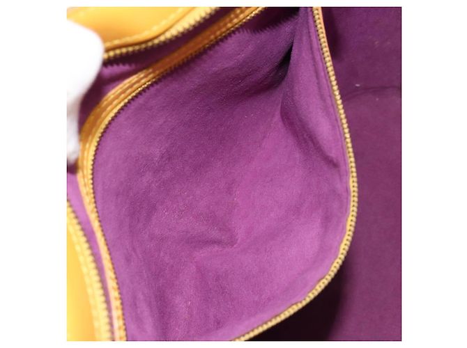 LOUIS VUITTON Borsa a Spalla Epi Saint Jacques Gialla M52269 Auth 154496 Giallo - vista 21