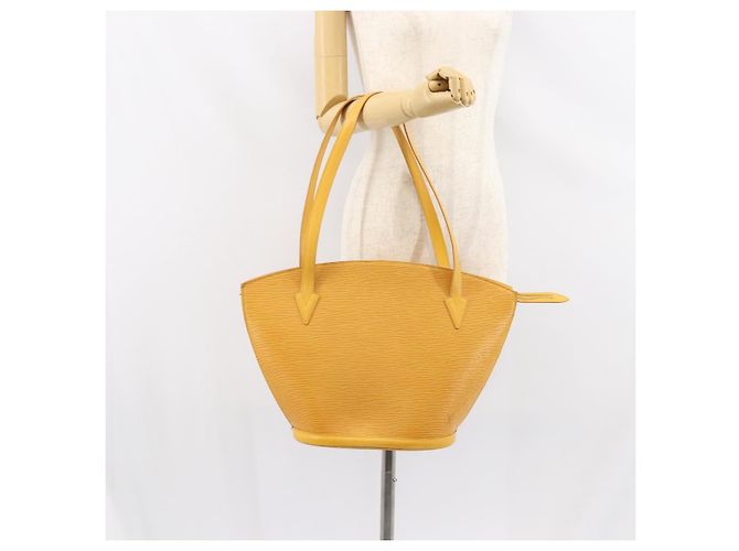LOUIS VUITTON Borsa a Spalla Epi Saint Jacques Gialla M52269 Auth 154496 Giallo - vista 22