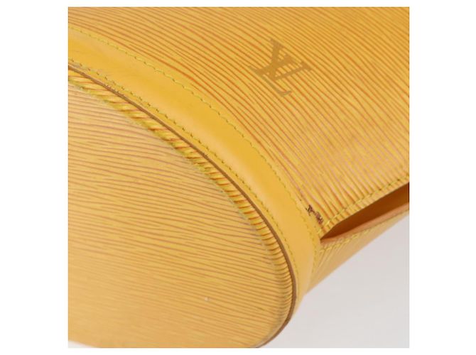 LOUIS VUITTON Borsa a Spalla Epi Saint Jacques Gialla M52269 Auth 154496 Giallo - vista 9
