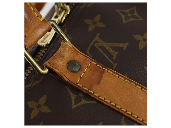 LOUIS VUITTON Borsa Boston Monogram Keepall 50 M41426 LV Auth 152782 Monogramma - vista 10