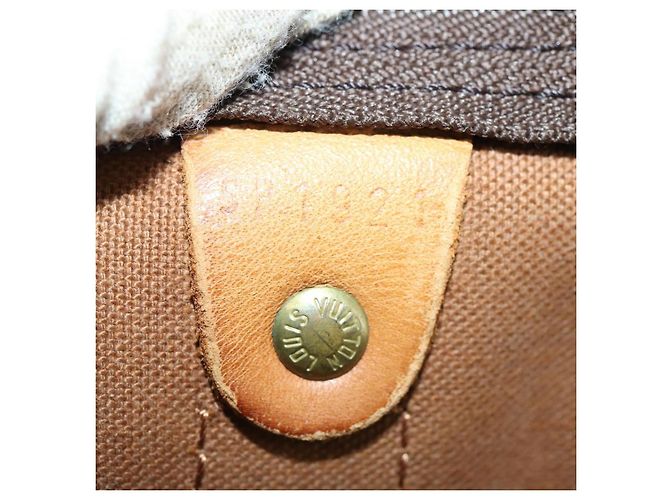 LOUIS VUITTON Borsa Boston Monogram Keepall 50 M41426 LV Auth 152782 Monogramma - vista 12