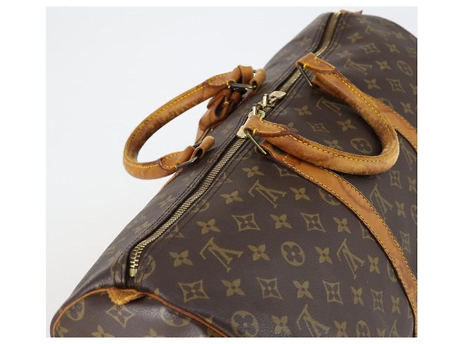 LOUIS VUITTON Borsa Boston Monogram Keepall 50 M41426 LV Auth 152782 Monogramma - vista 6