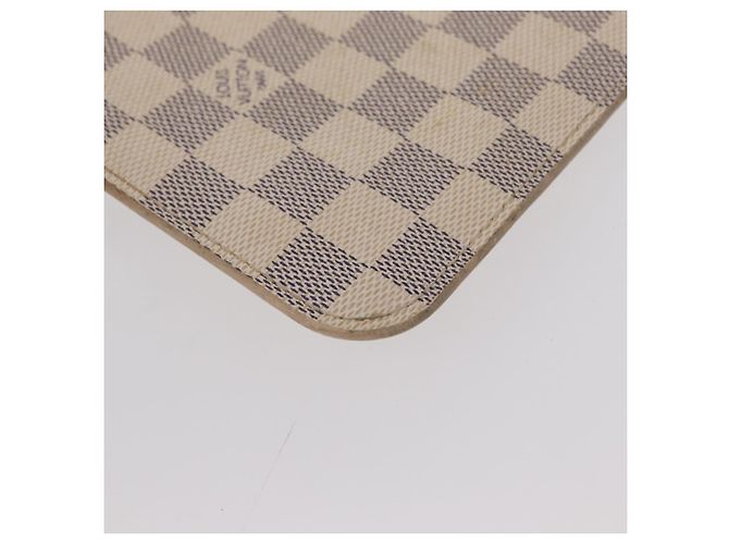 LOUIS VUITTON Pouch Neverfull MM Damier Azur Auth 153809 - vista 15