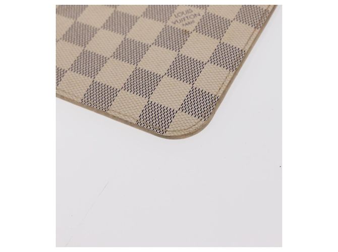 LOUIS VUITTON Pouch Neverfull MM Damier Azur Auth 153809 - vista 16