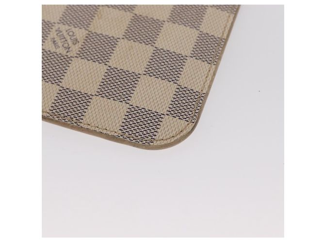 LOUIS VUITTON Pouch Neverfull MM Damier Azur Auth 153809 - vista 17