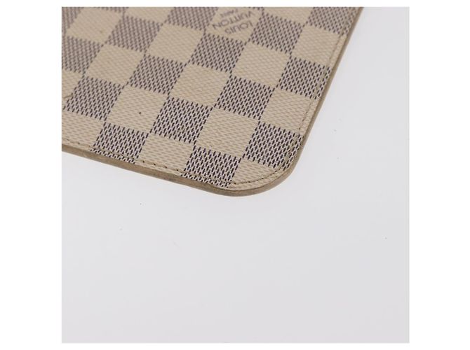 LOUIS VUITTON Pouch Neverfull MM Damier Azur Auth 153809 - vista 18