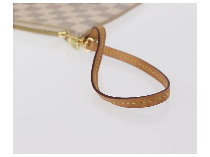 LOUIS VUITTON Pouch Neverfull MM Damier Azur Auth 153809 - vista 8