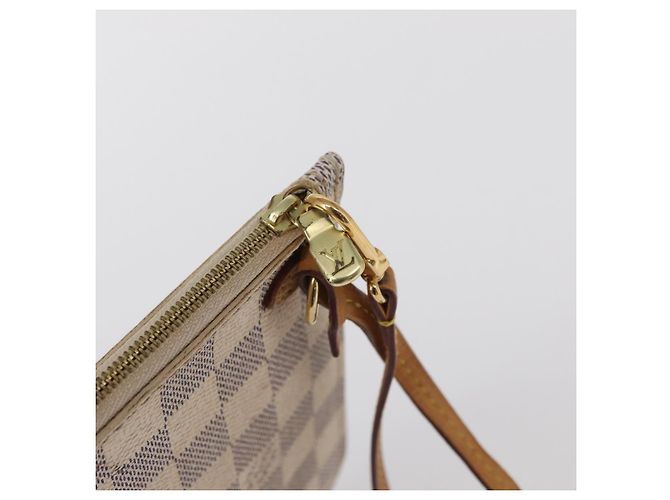 LOUIS VUITTON Pouch Neverfull MM Damier Azur Auth 153809 - vista 9