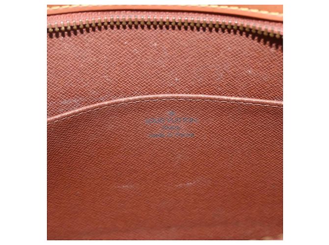 LOUIS VUITTON Pochette Uomo Epi Borsa Marrone Zipangu Oro M52528 LV Auth BA8330 - vista 17