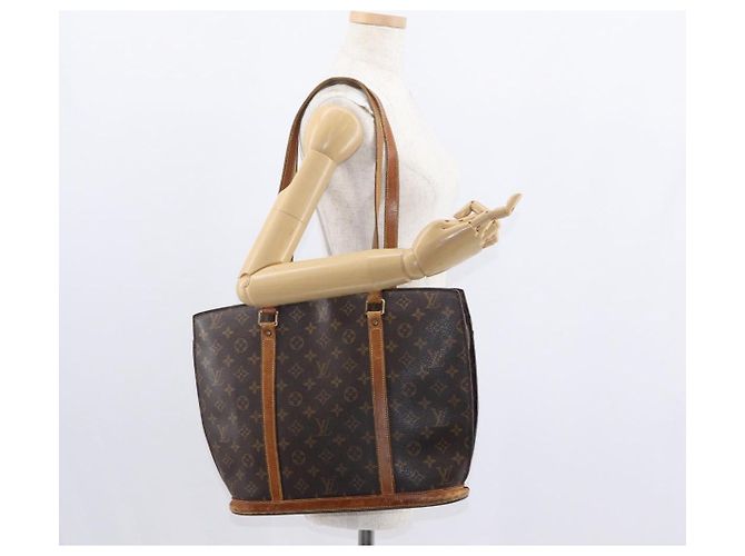 LOUIS VUITTON Borsa Tote Babylone Monogram M51102 LV Auth 153876 Monogramma - vista 23