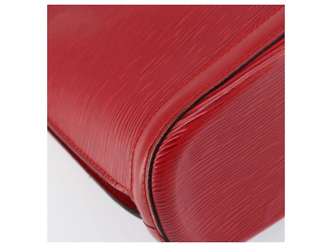LOUIS VUITTON Borsa a Spalla Epi Lussac Rossa M52287 LV Auth 154497 Rosso - vista 14