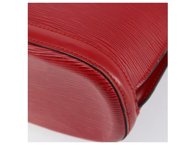 LOUIS VUITTON Borsa a Spalla Epi Lussac Rossa M52287 LV Auth 154497 Rosso - vista 15
