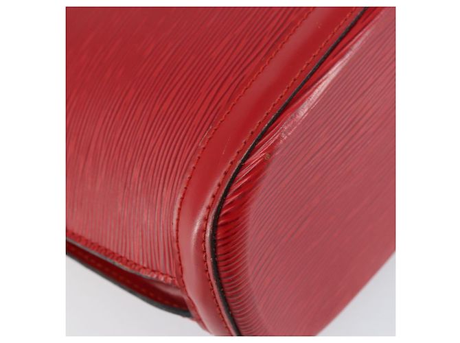 LOUIS VUITTON Borsa a Spalla Epi Lussac Rossa M52287 LV Auth 154497 Rosso - vista 16