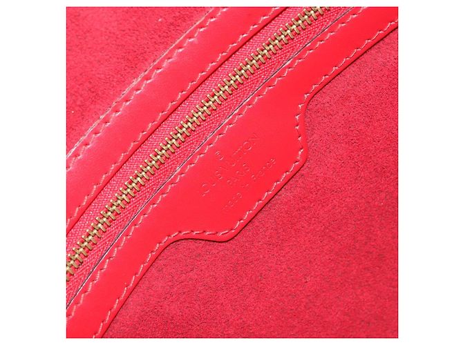 LOUIS VUITTON Borsa a Spalla Epi Lussac Rossa M52287 LV Auth 154497 Rosso - vista 17