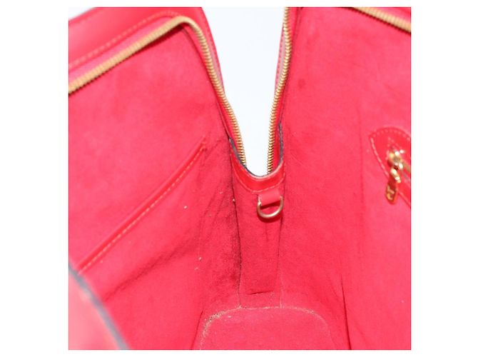 LOUIS VUITTON Borsa a Spalla Epi Lussac Rossa M52287 LV Auth 154497 Rosso - vista 19