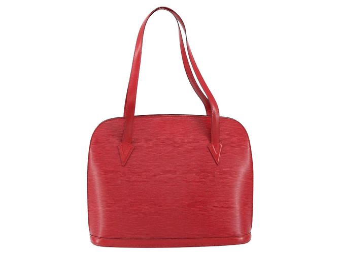 LOUIS VUITTON Borsa a Spalla Epi Lussac Rossa M52287 LV Auth 154497 Rosso - vista 2