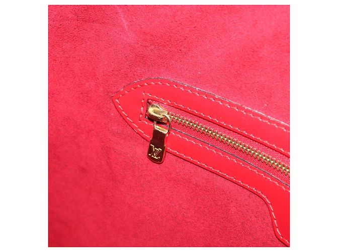LOUIS VUITTON Borsa a Spalla Epi Lussac Rossa M52287 LV Auth 154497 Rosso - vista 20