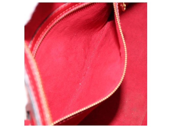 LOUIS VUITTON Borsa a Spalla Epi Lussac Rossa M52287 LV Auth 154497 Rosso - vista 21
