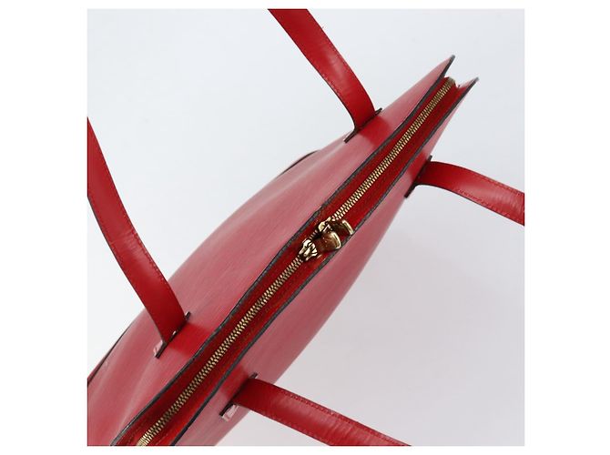 LOUIS VUITTON Borsa a Spalla Epi Lussac Rossa M52287 LV Auth 154497 Rosso - vista 6