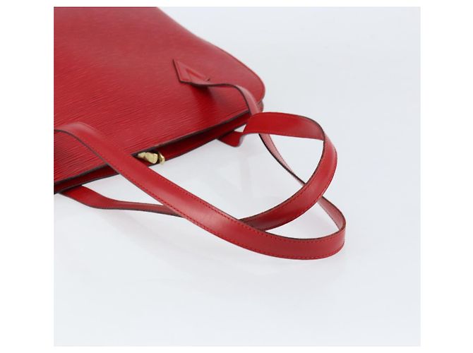 LOUIS VUITTON Borsa a Spalla Epi Lussac Rossa M52287 LV Auth 154497 Rosso - vista 7