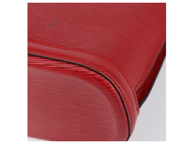 LOUIS VUITTON Borsa a Spalla Epi Lussac Rossa M52287 LV Auth 154497 Rosso - vista 9