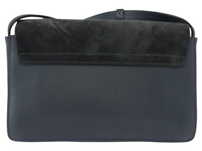 Chloé Borsa a Spalla Chloe Fay in Pelle Scamosciata Verde Oro Auth gh1351 D'oro - vista 2