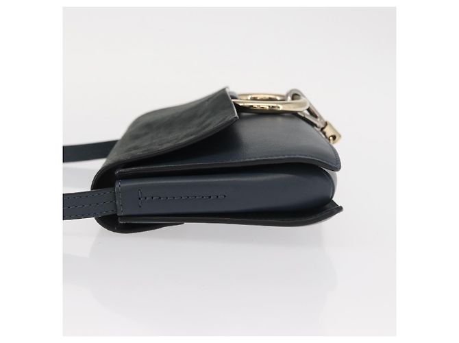 Chloé Borsa a Spalla Chloe Fay in Pelle Scamosciata Verde Oro Auth gh1351 D'oro - vista 4