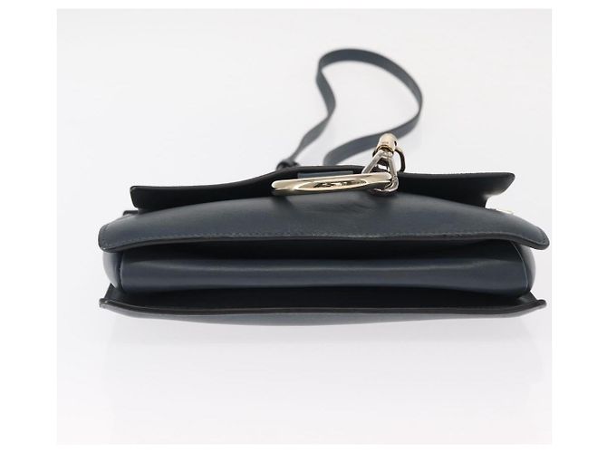 Chloé Borsa a Spalla Chloe Fay in Pelle Scamosciata Verde Oro Auth gh1351 D'oro - vista 6