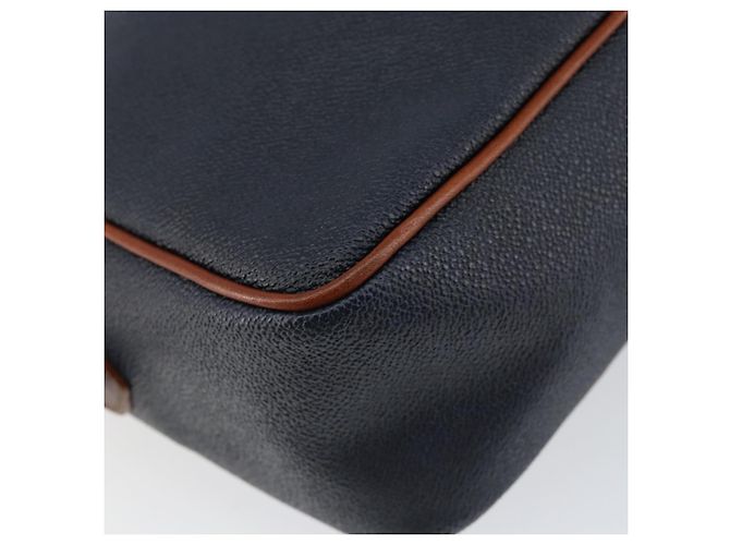 Autre Marque Borsa a Spalla Burberrys in Pelle PVC Blu Navy Oro Auth 154415 D'oro - vista 16
