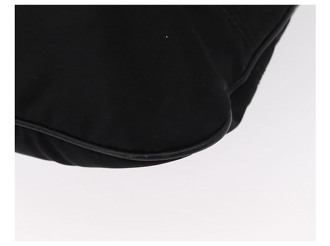 Borsa Vala in nylon e pelle Salvatore Ferragamo 2 in 1 Nero Argento Auth BA7673 - vista 18