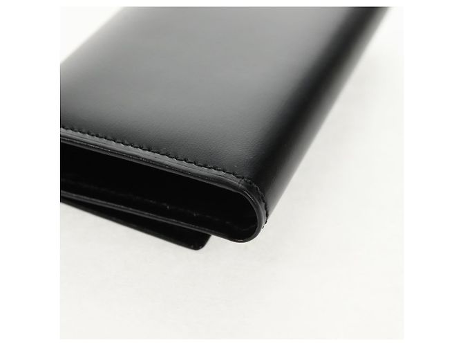 CARTIER Key Case Leather Black Auth am9296V - view 15