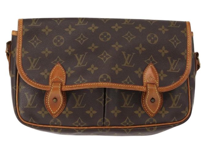 LOUIS VUITTON Monogram Gibeciere MM Schultertasche M42247 LV Auth ep11068 Monogramm - Ansicht 13