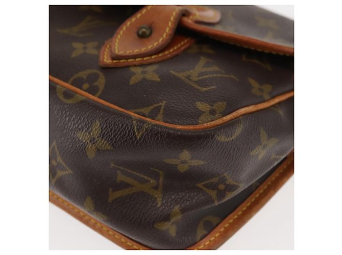 LOUIS VUITTON Monogram Gibeciere MM Schultertasche M42247 LV Auth ep11068 Monogramm - Ansicht 15