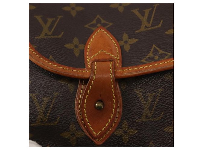 LOUIS VUITTON Monogram Gibeciere MM Schultertasche M42247 LV Auth ep11068 Monogramm - Ansicht 17