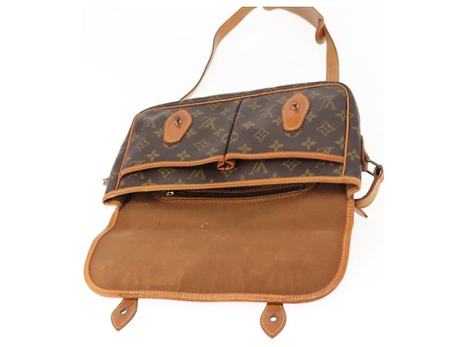 LOUIS VUITTON Monogram Gibeciere MM Schultertasche M42247 LV Auth ep11068 Monogramm - Ansicht 19