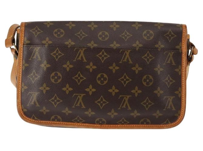 LOUIS VUITTON Monogram Gibeciere MM Schultertasche M42247 LV Auth ep11068 Monogramm - Ansicht 2
