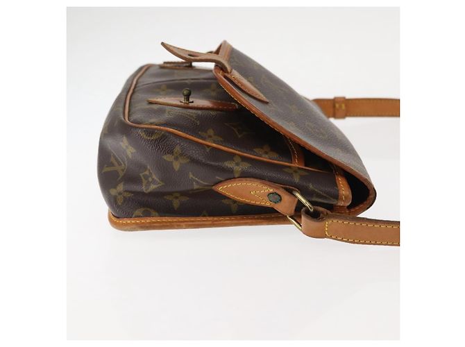 LOUIS VUITTON Monogram Gibeciere MM Schultertasche M42247 LV Auth ep11068 Monogramm - Ansicht 3