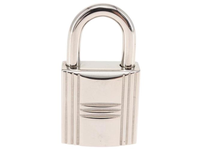 Hermès HERMES Lucchetto in Metallo Argento Auth hk3166 - vista 3