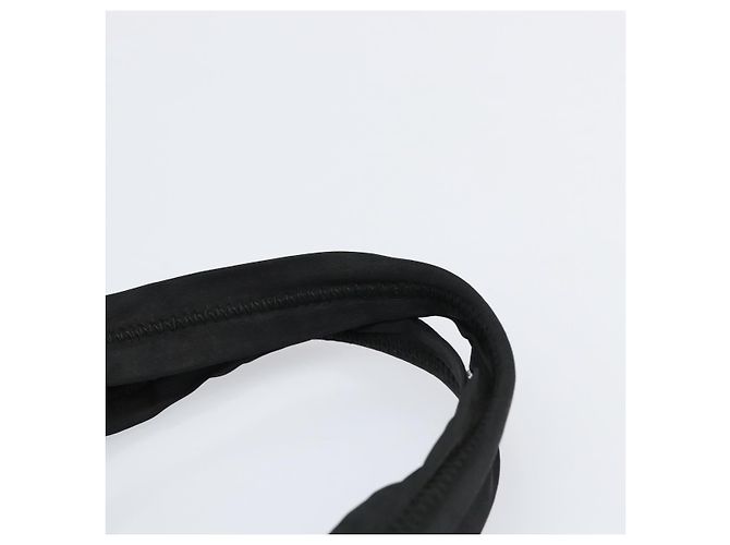 PRADA Tote Tasche Nylon Schwarz Silber Auth bs29773 - Ansicht 8