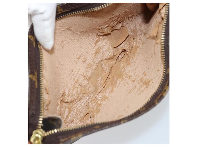 Bucket LOUIS VUITTON Monogramma Secchiello GM Pochette Accessorio LV Auth th6439 - vista 10
