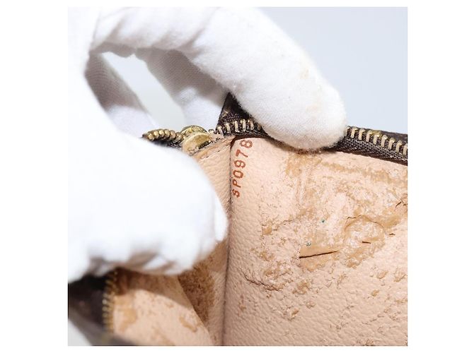 Bucket LOUIS VUITTON Monogramma Secchiello GM Pochette Accessorio LV Auth th6439 - vista 12