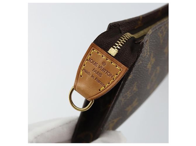 Bucket LOUIS VUITTON Monogramma Secchiello GM Pochette Accessorio LV Auth th6439 - vista 9