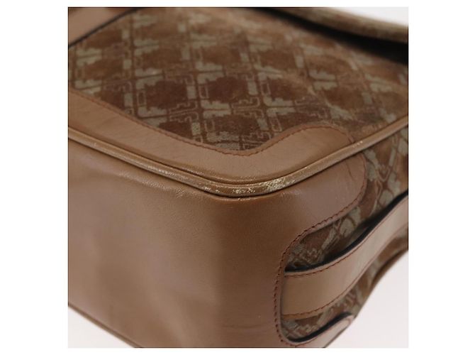 Schultertasche Salvatore Ferragamo Wildleder Beige Auth ba6792 - Ansicht 14