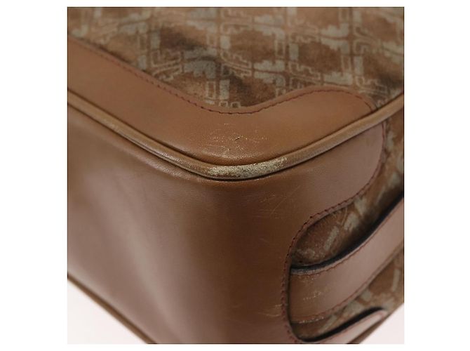 Schultertasche Salvatore Ferragamo Wildleder Beige Auth ba6792 - Ansicht 16