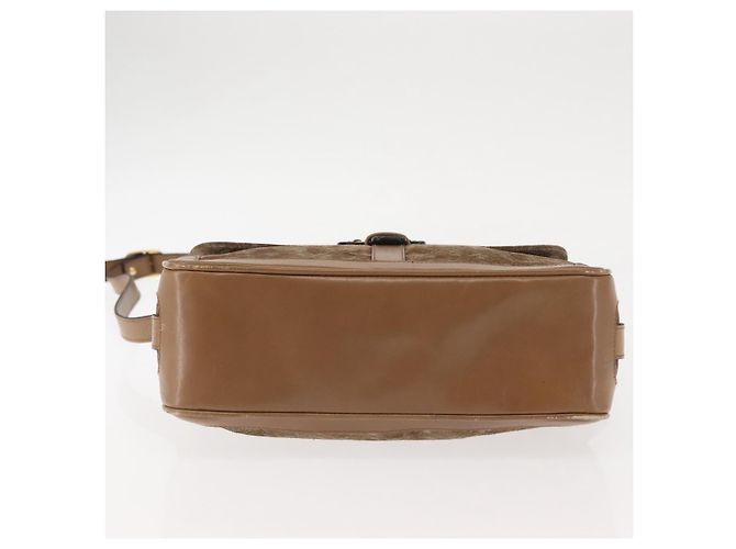 Schultertasche Salvatore Ferragamo Wildleder Beige Auth ba6792 - Ansicht 5