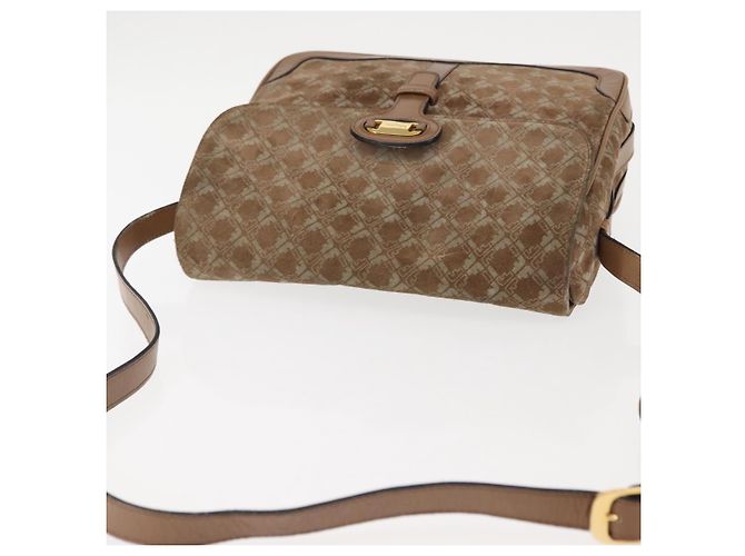 Schultertasche Salvatore Ferragamo Wildleder Beige Auth ba6792 - Ansicht 6