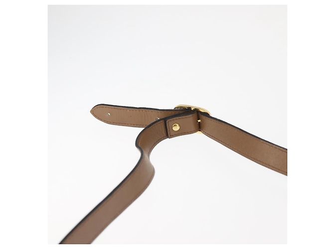 Schultertasche Salvatore Ferragamo Wildleder Beige Auth ba6792 - Ansicht 8